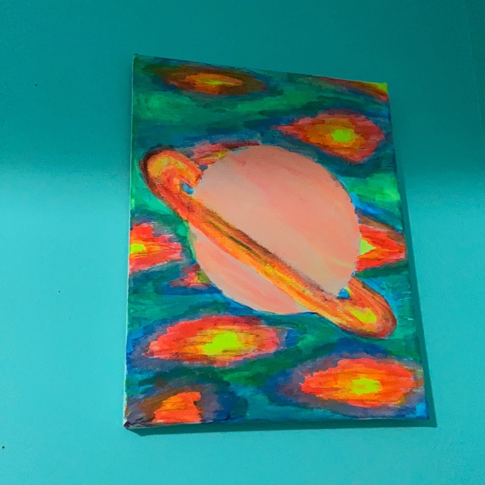 Saturn painting
